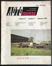 AUTO COURSE Magazine Feb 1955 Vol 4 No 5 Motor Racing Review Mercedes Benz W196