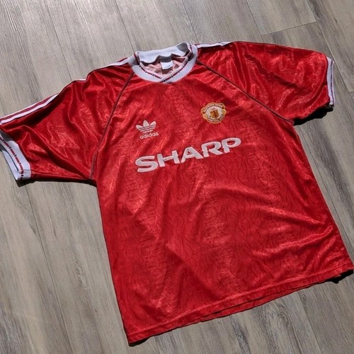 Authentic man utd 1990 home - authentic,