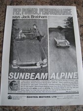 JACK BRABHAM SUNBEAM ALPINE