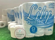 Toilet Tissue Loo Rolls Paper