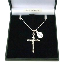 Silver Crucifix Necklace