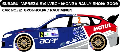Decals subaru impreza wrc - subaru,