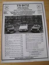 TR BITZ TRIUMPH TR4 SPARES