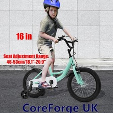 16" Kids Bike 16 Inch Unisex Children Boys/Girls Cycling Bicycle W/ Stabilisers
