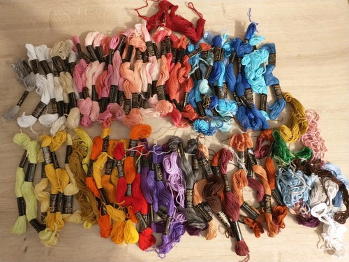 Embroidery skeins cross - x,