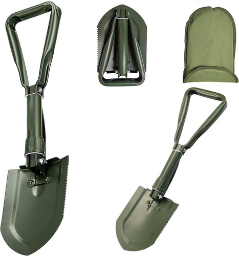 Folding survival shovel - survival, 23