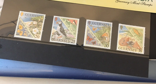 Guernsey mint stamps - guernsey,