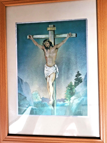 Foil picture of jesus - foil,