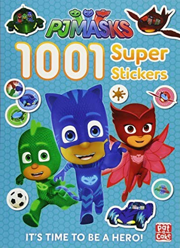 1001 super stickers masks - 1001, pj