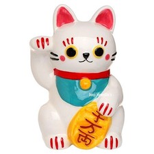 Maneki Neko Lucky Cat White