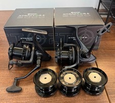 2 x Sonik Extractor+ 5000 Mini Big Pit Reels + 3 Spare Spools