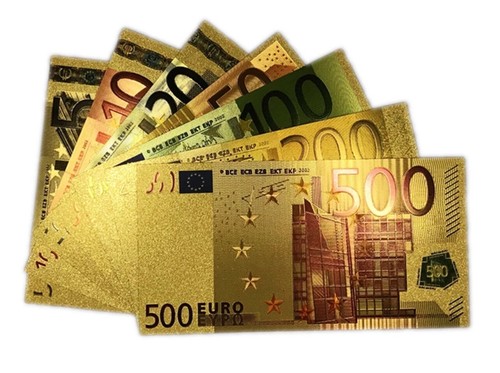 New full set euro banknotes - new,