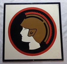 RARE WW1 Artillery School Isorel Masonite SSI Enameled Sign