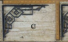 Antique Iron Art Deco Shelf