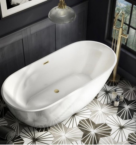 Freestanding bath 1650x750cm - freestanding,