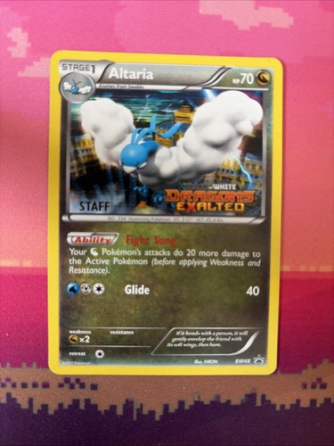 Pokemon card altaria - card, black