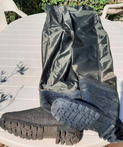 Fishing waders green boots - waders,