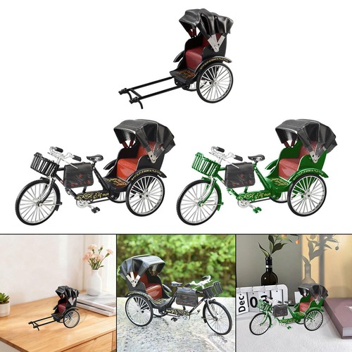Miniature alloy rickshaw