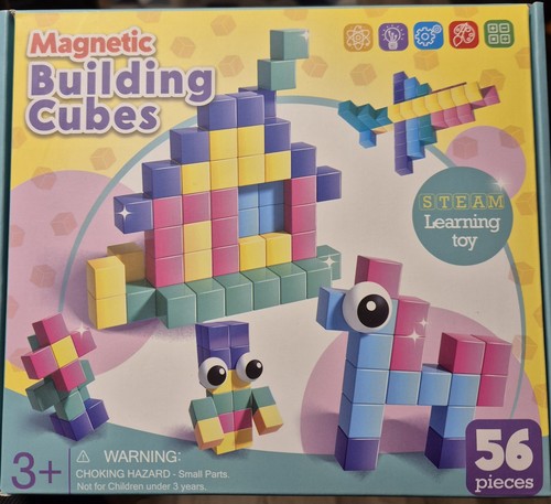 Magnetic building cubes pcs - cubes,