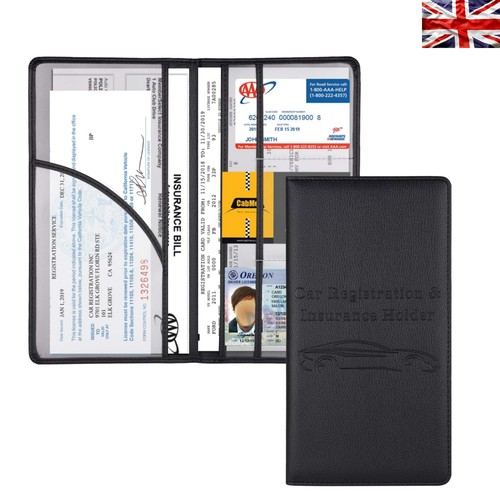 Faux leather car document - faux,