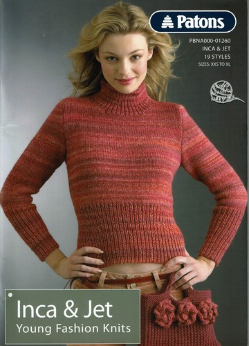 Knitting pattern book patons - knitting,