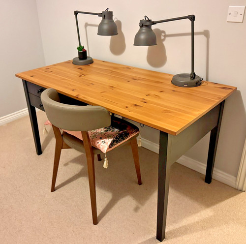 Ikea arkelstorp desk black - arkelstorp,
