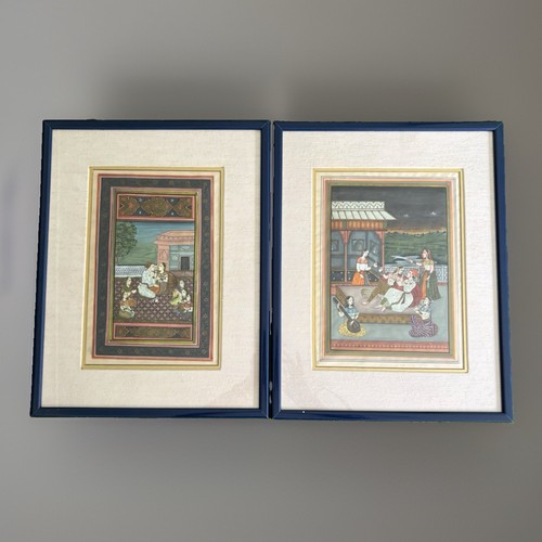 Mughal indian miniature - mughal,