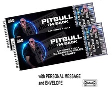 Pitbull Mock Ticket I'm Back
