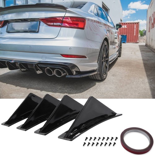 Rear bumper lip diffuser shark - diffuser,