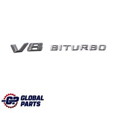 Mercedes W205 C63 AMG V8 BITURBO Emblem Badge Fender Wing Logo 