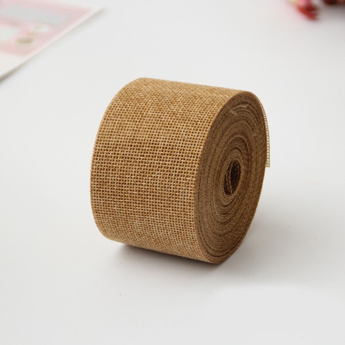 10m burlap ribbon - 10m,