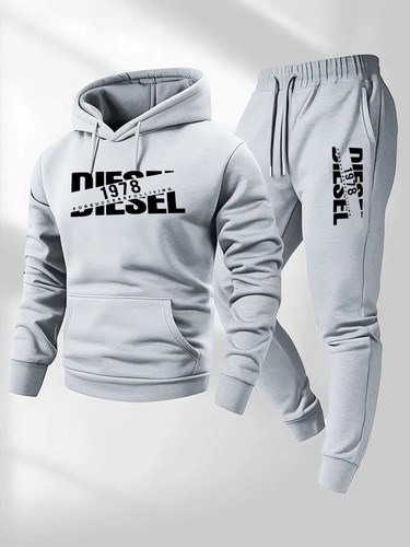 Mens pullover tracksuit - mens, hoodie