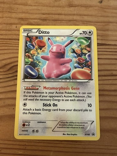 Ditto xy40 holo promo - holo,