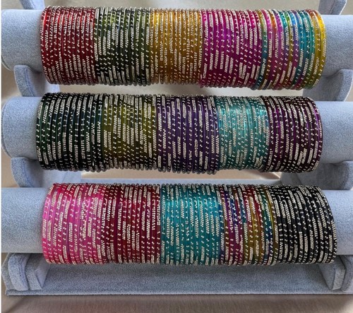 Glass bangles - glass,