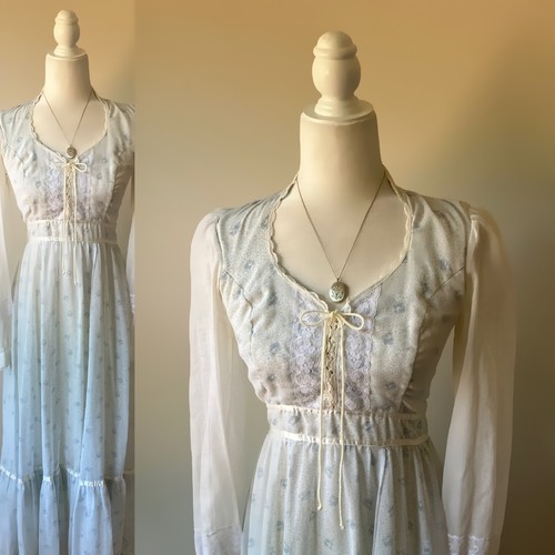 Gunne sax 1970s vintage floral - sax,