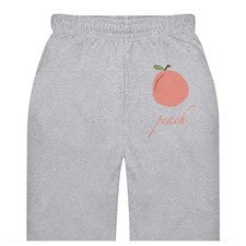 'Peach Fruit Illustration Drawing' Adult Sweatpants / Joggers (JO040264)