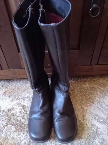 Duo brown leather zip - brown,