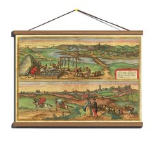 Antique 1590 Panoramic View