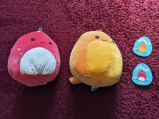 Squishmallow 8" dinosaurs onel and dolen plush