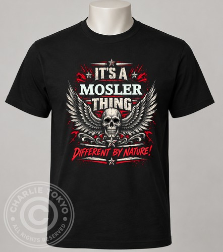 Mosler mens black - mens, t-shirt