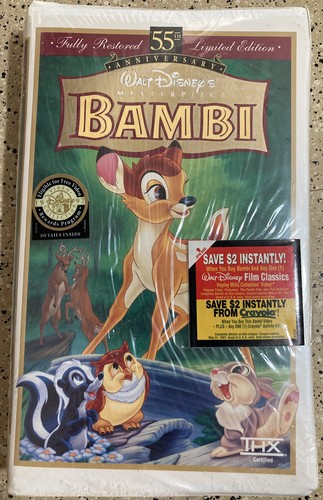 Sealed bambi walt disney - sealed,