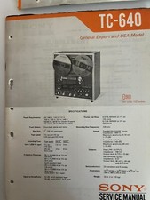Sony TC-640 Reel to Reel