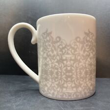 Denby Home Monsoon Beige & Silver Fine China Mug