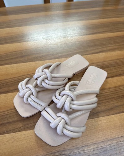 Women zara leather cream - women’s,