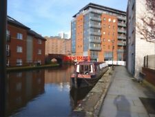 PHOTO  ASHTON CANAL DUCIE STREET MOORING WALK DOWN THE SIDE OF THE BOAT TURN RIG