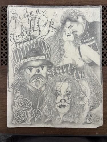 Prison inmate artwork - prison,