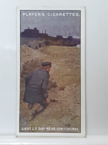 Cigarette card player - card,,
