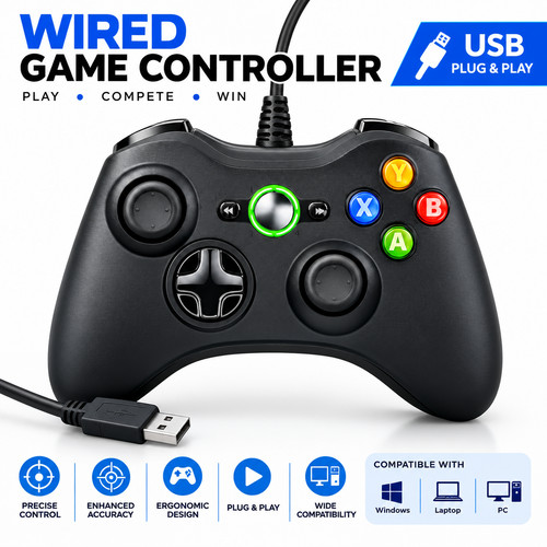 Wired usb game - usb, controller
