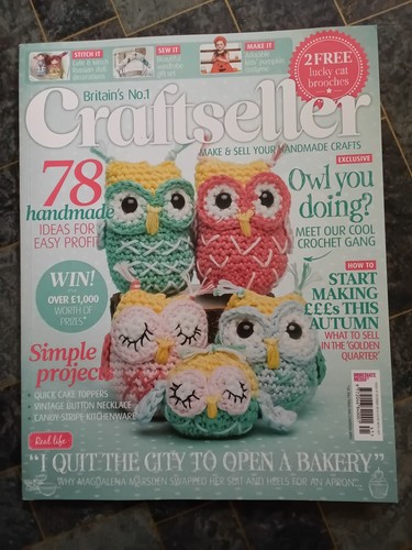Craftseller magazine issue - magazine,