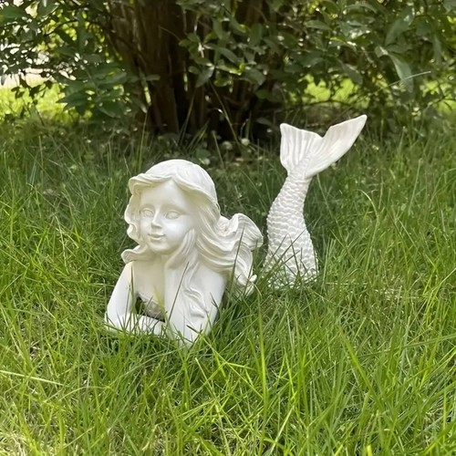 Mermaid statue weatherproof - mermaid,
